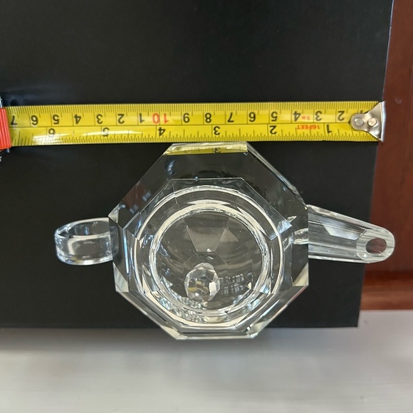 NEW Miniature Chinese Cut Glass Crystal 6 Piece Set Gift Box Decorative Display - Picture 4 of 11